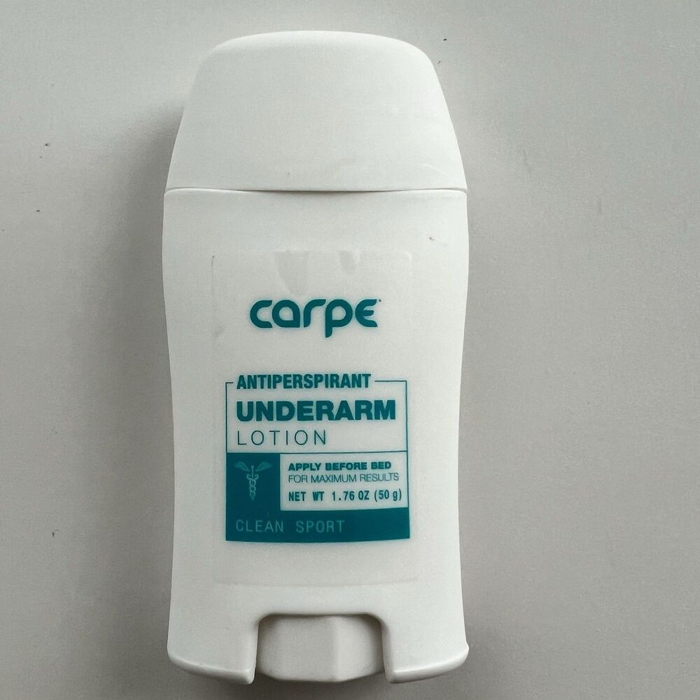 Carpe Antiperspirant Underarm Lotion CLEAN SPORT  1.76oz | NEW & SEALED